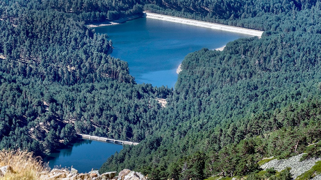 La Junta declara el nivel 2 de emergencia en la presa de El Tejo en El Espinar