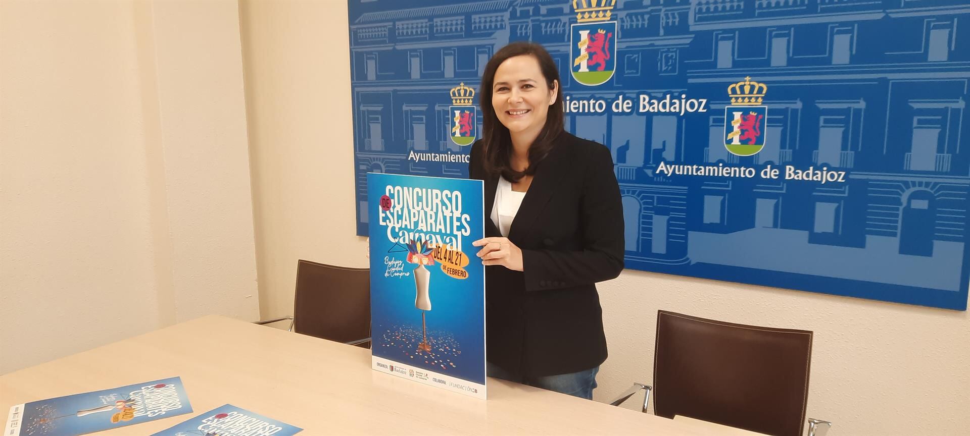 Presentación de Badajoz, ciudad de compras con motivo del Carnaval de Badajoz