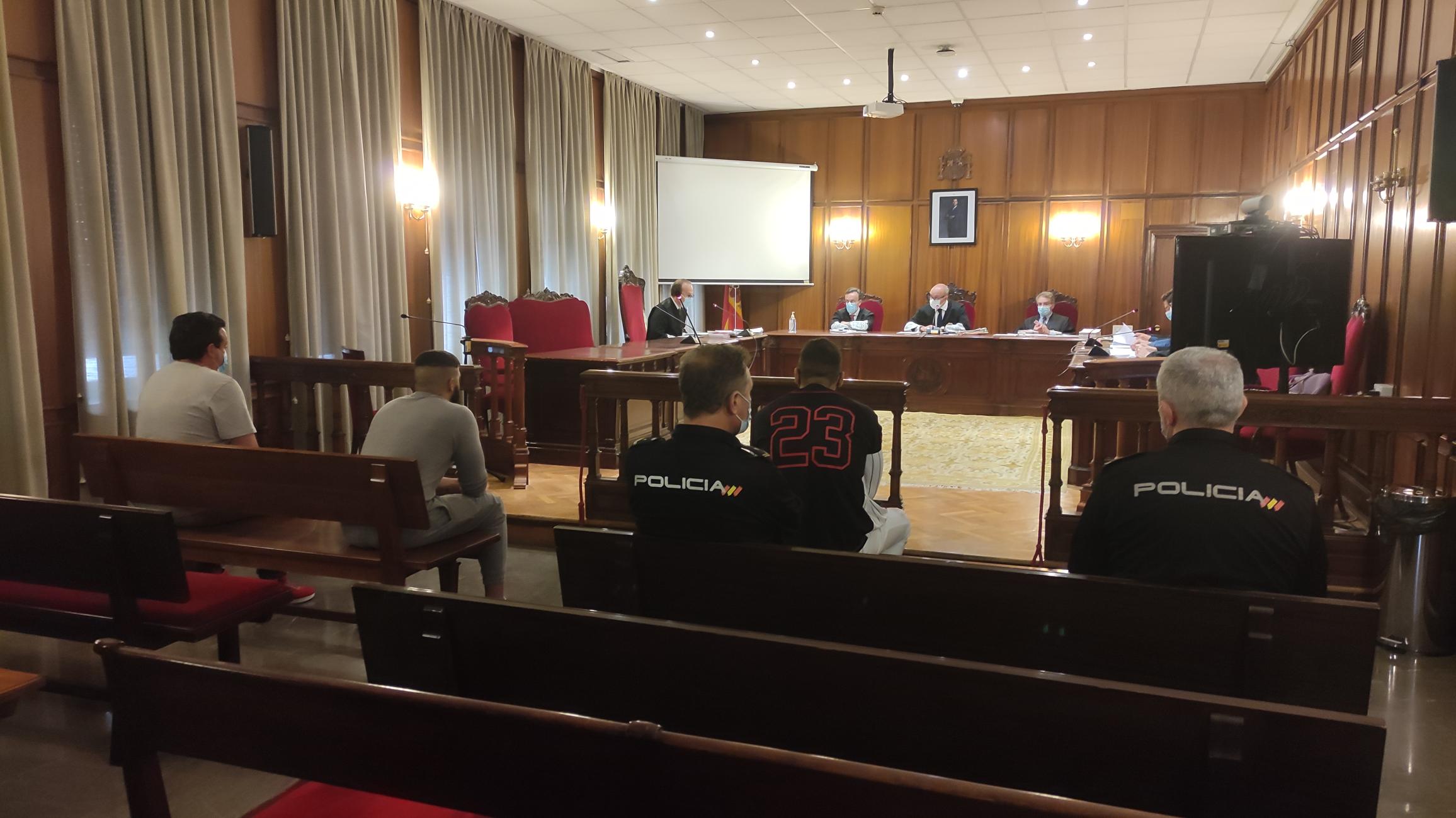 Imagen de los acusados en esta causa