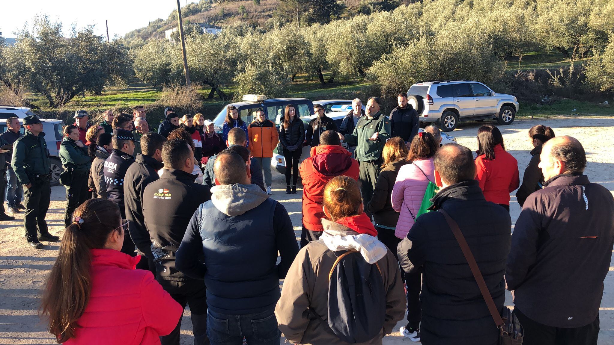 Voluntarios se suman al dispositivo de búsqueda del joven Raúl, desaparecido en Mogón