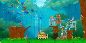 El juego ‘Angry Birds Rio’ está basada en la película de animación