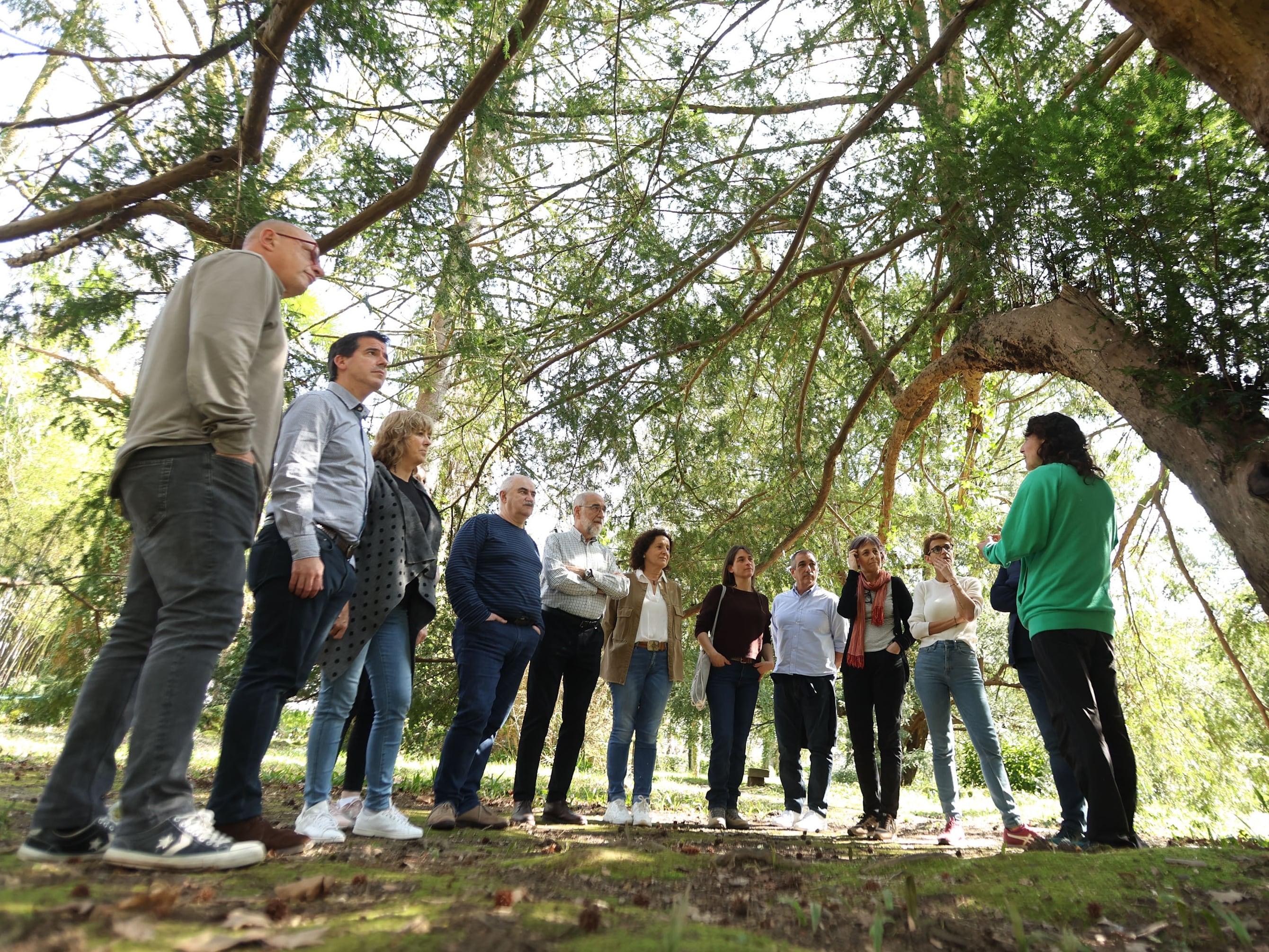 El Gobierno de Navarra celebra un encuentro informal en Bertiz