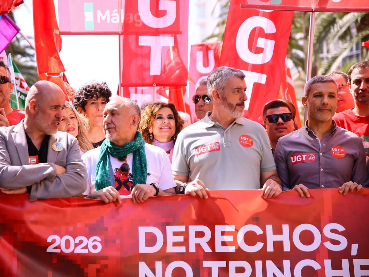 María Jesús Montero llama a la movilización en las urnas el 1 de mayo
