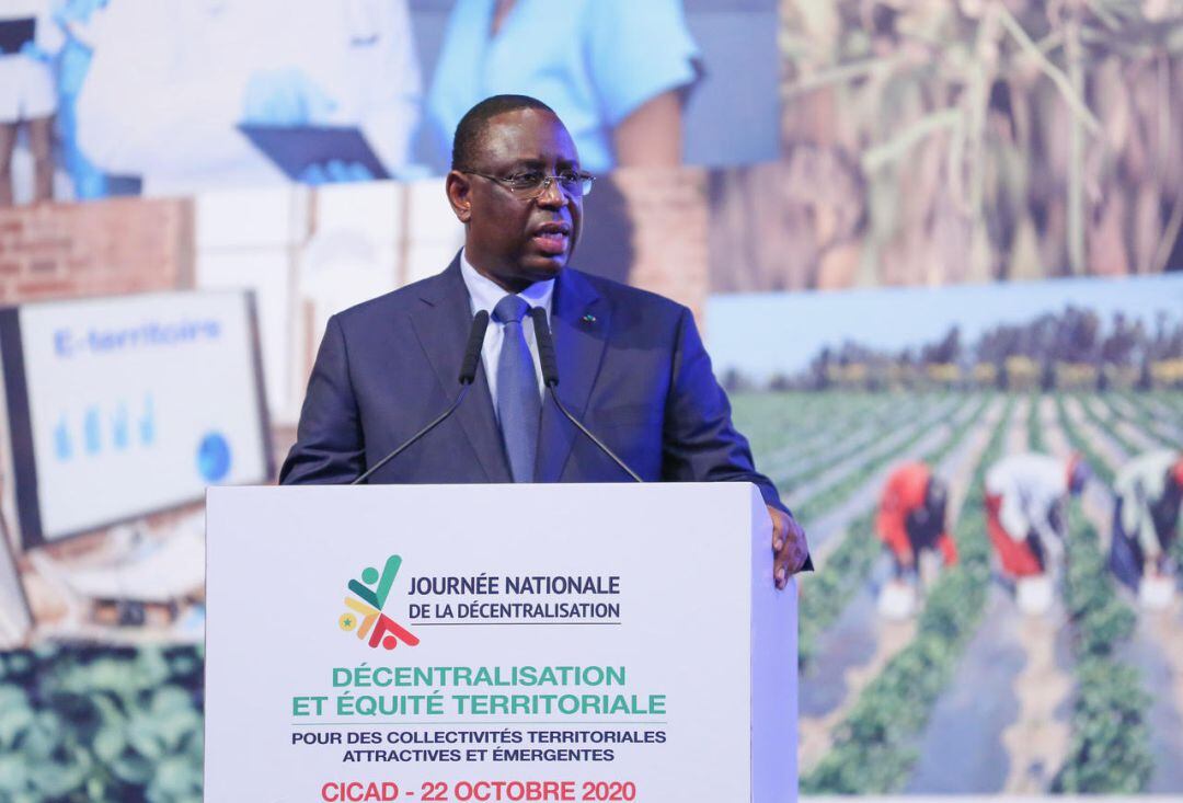 Macky Sall, presidente de Senegal