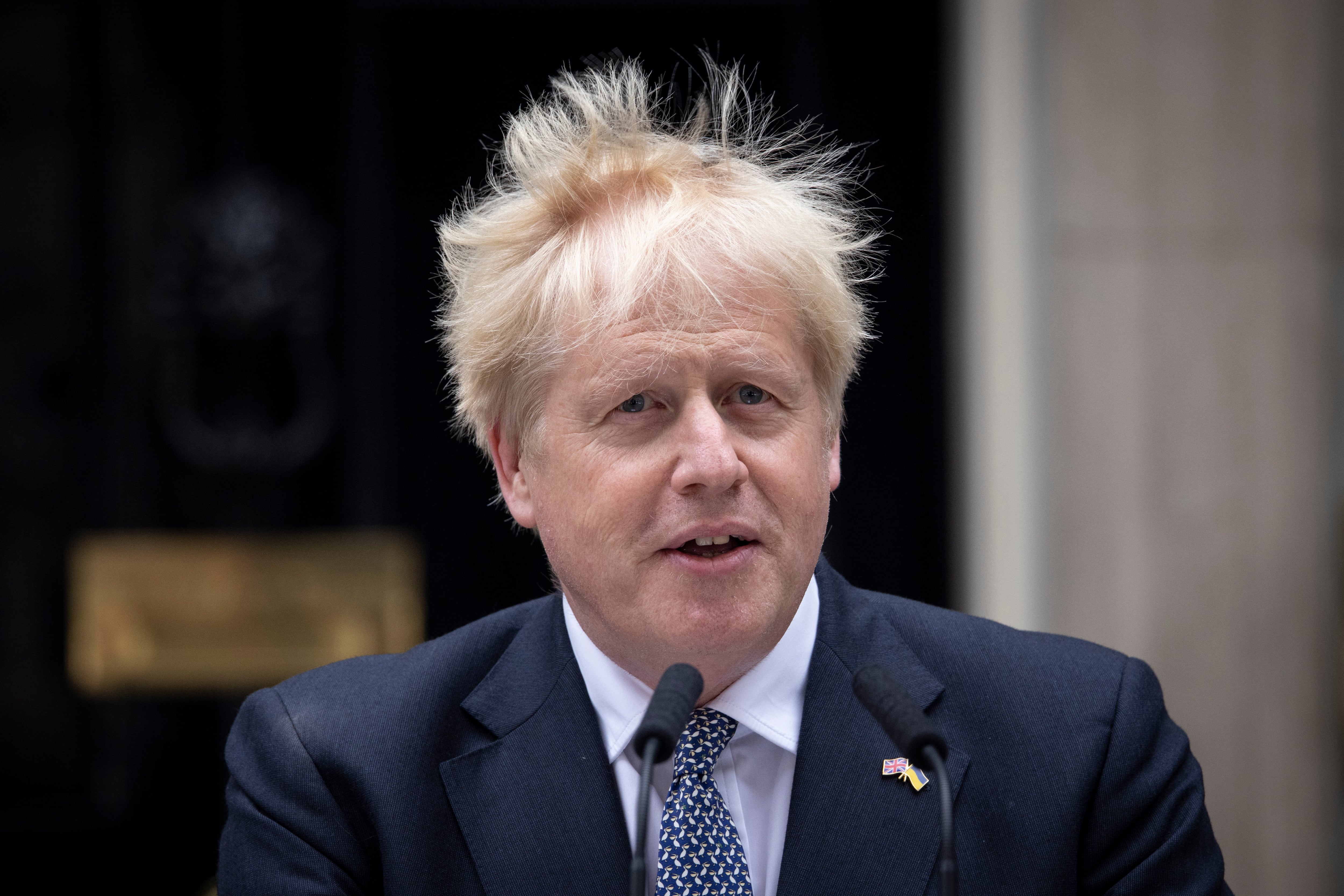 Boris Johnson anuncia su retirada como primer ministro del Reino Unido. Archivo.