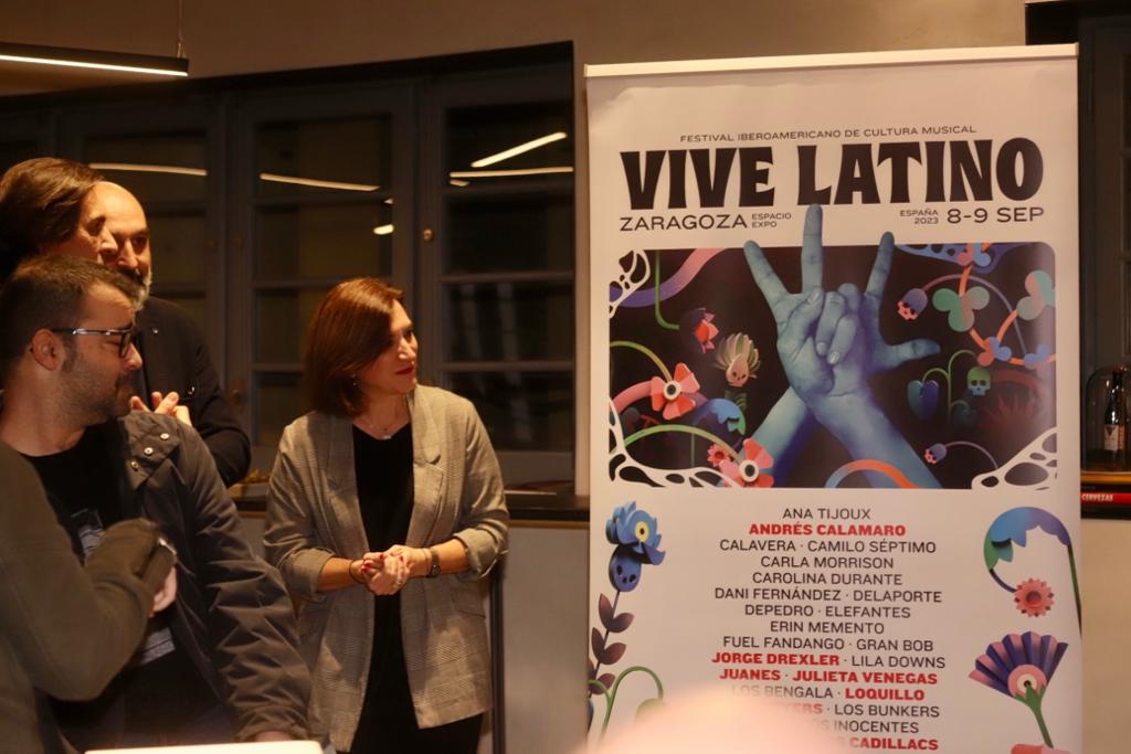 Presentación del cartel del festival Vive Latino