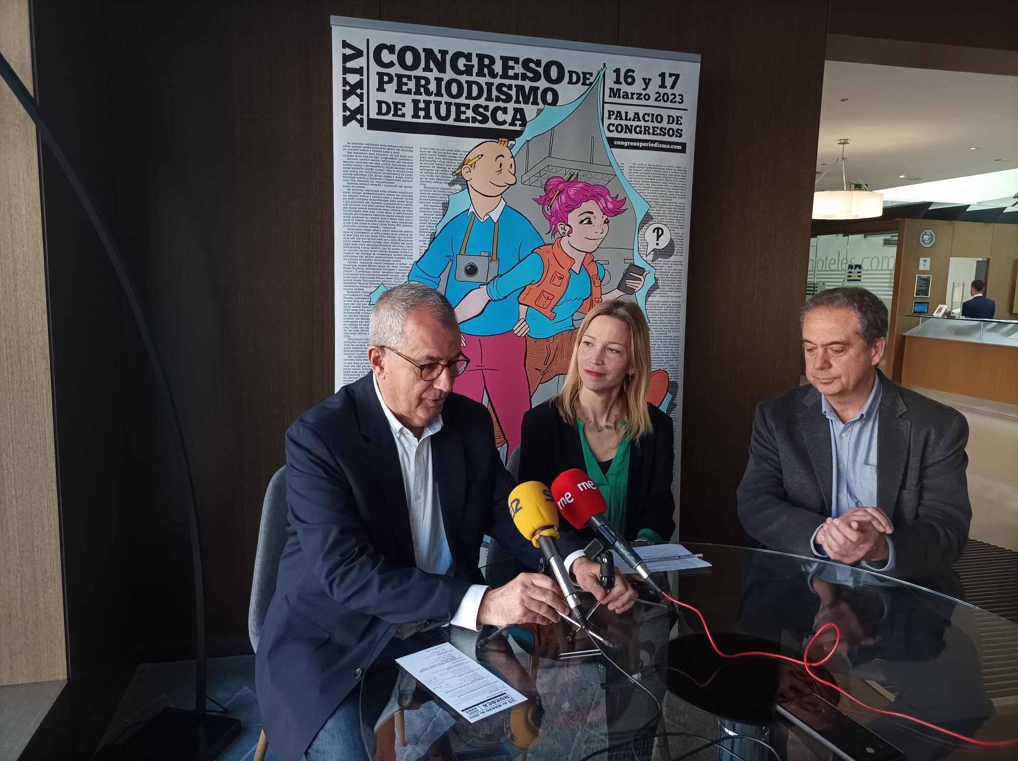 Presentación del XXIV Congreso de Periodismo de Huesca.