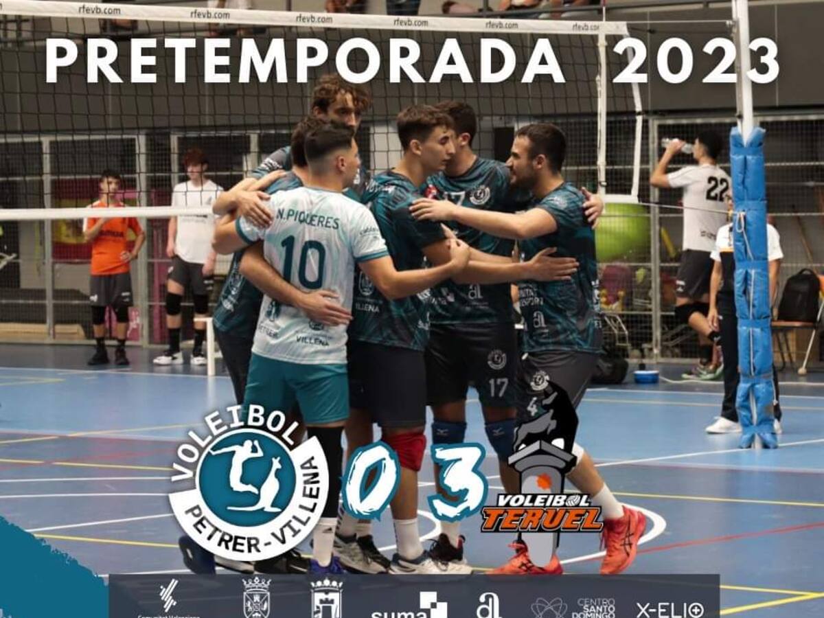 El Voleibol Villena-Petrer cae 0-3 en un amistoso ante el Club Voleibol Teruel