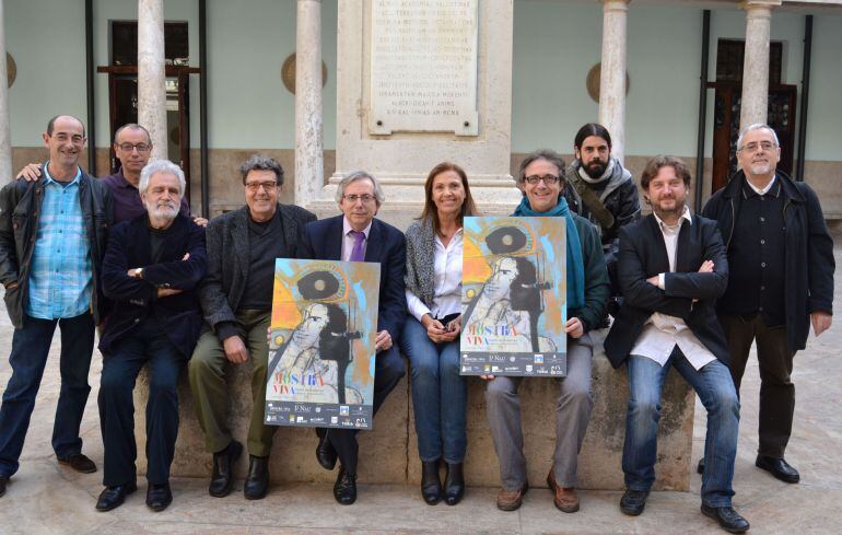 Organizadores de Mostra Viva durante la presentación de la programación para la edición de 2014