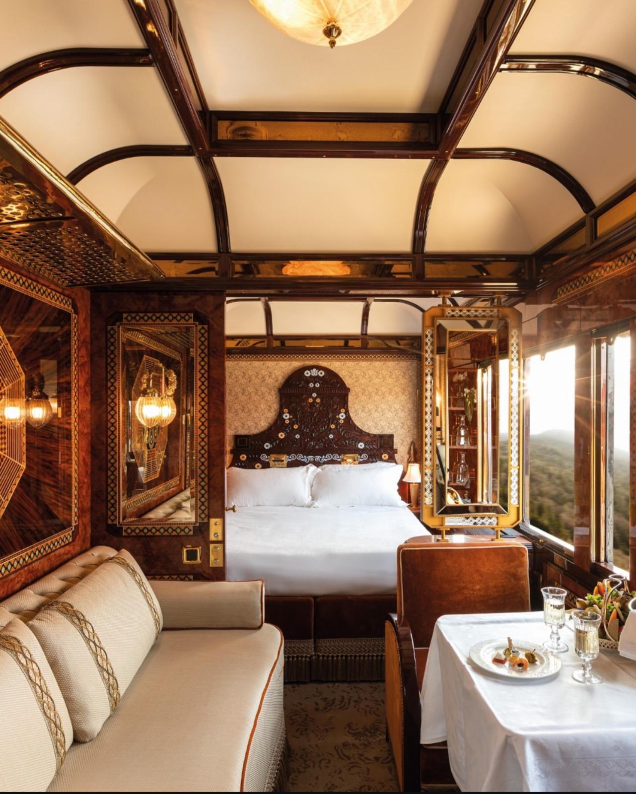 Interior del Orient Express