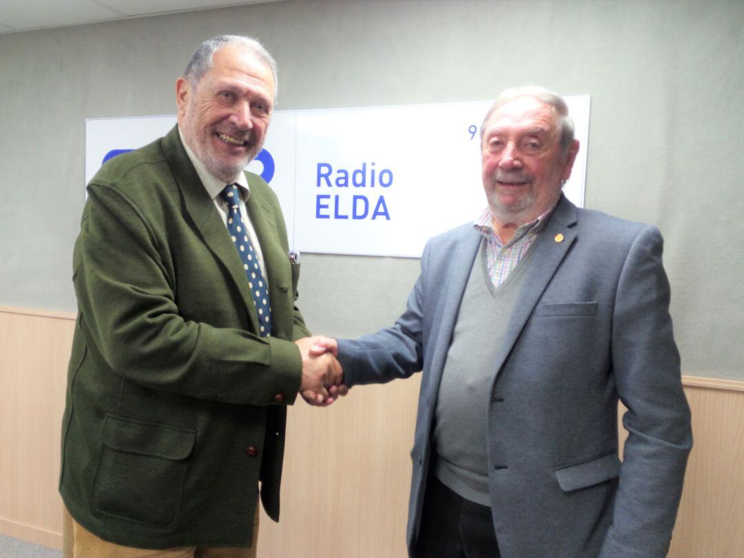 Paco Sogorb y Pepe Cremades en Radio Elda Cadena Ser