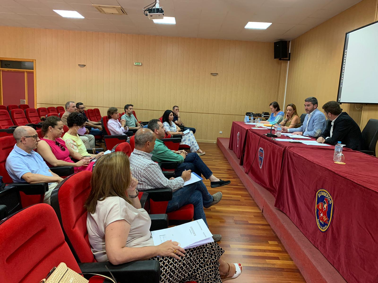 El consejero Antonio Luengo presidió la reunión celebrada por el Consorcio de Extinción den Incendios y Salvamento de la Región