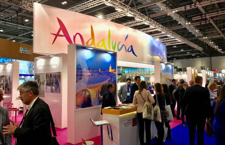 El expositor de Andalucía en la WTM 2016 de Londres