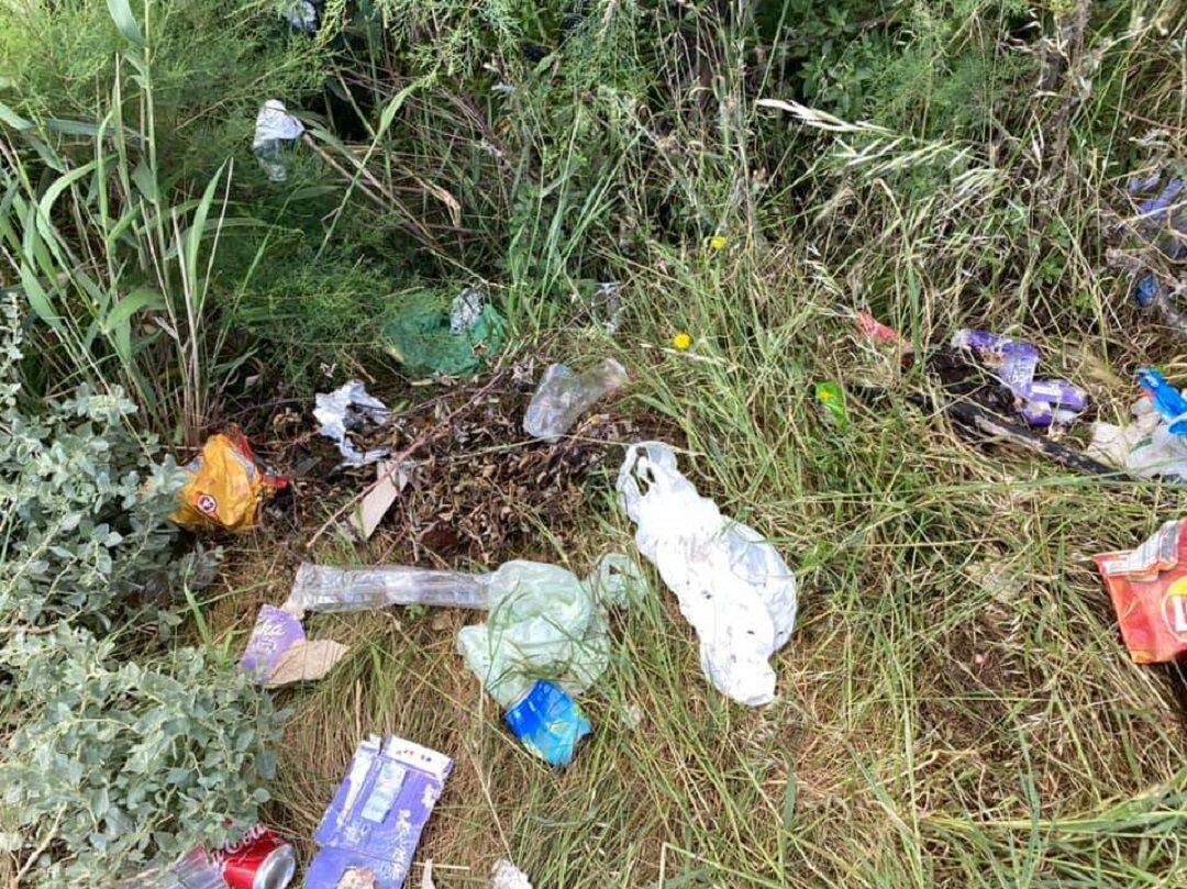 Basura en la Balsa del Pulguer