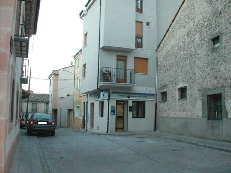 Administración de lotería de la calle Siertería 2 en Cantalejo