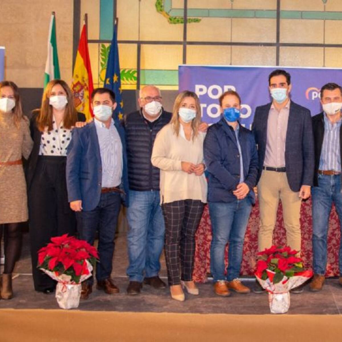 Marino Aguilera, reelegido con el 96% de los votos presidente local del PP de Alcalá