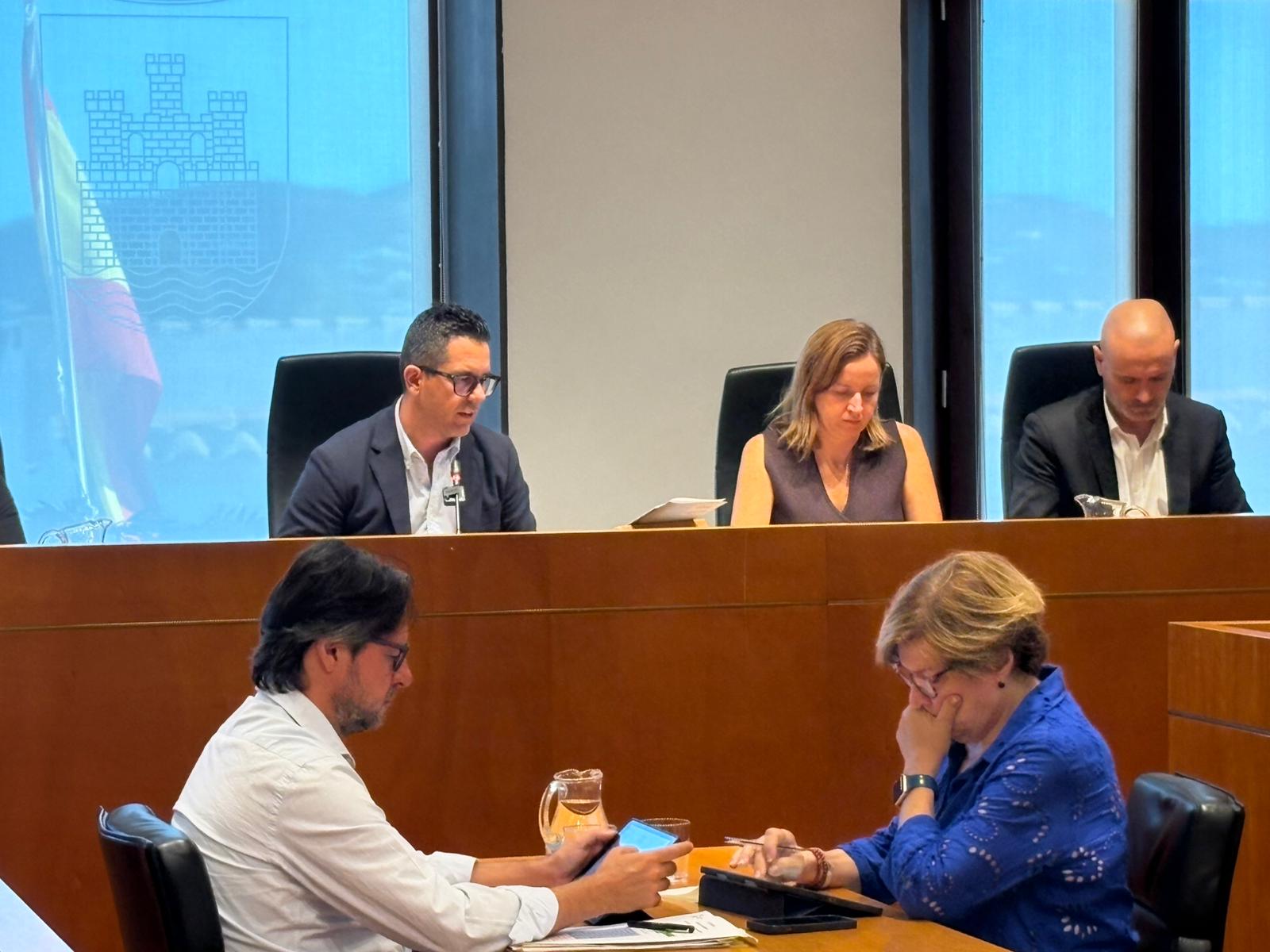 El alcalde de Ibiza en su intervención en el debate