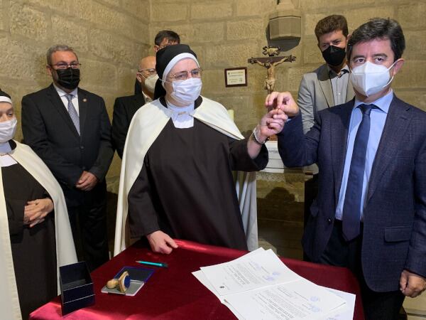 Entrega del céntimo de euro a las Miguelas el año pasado