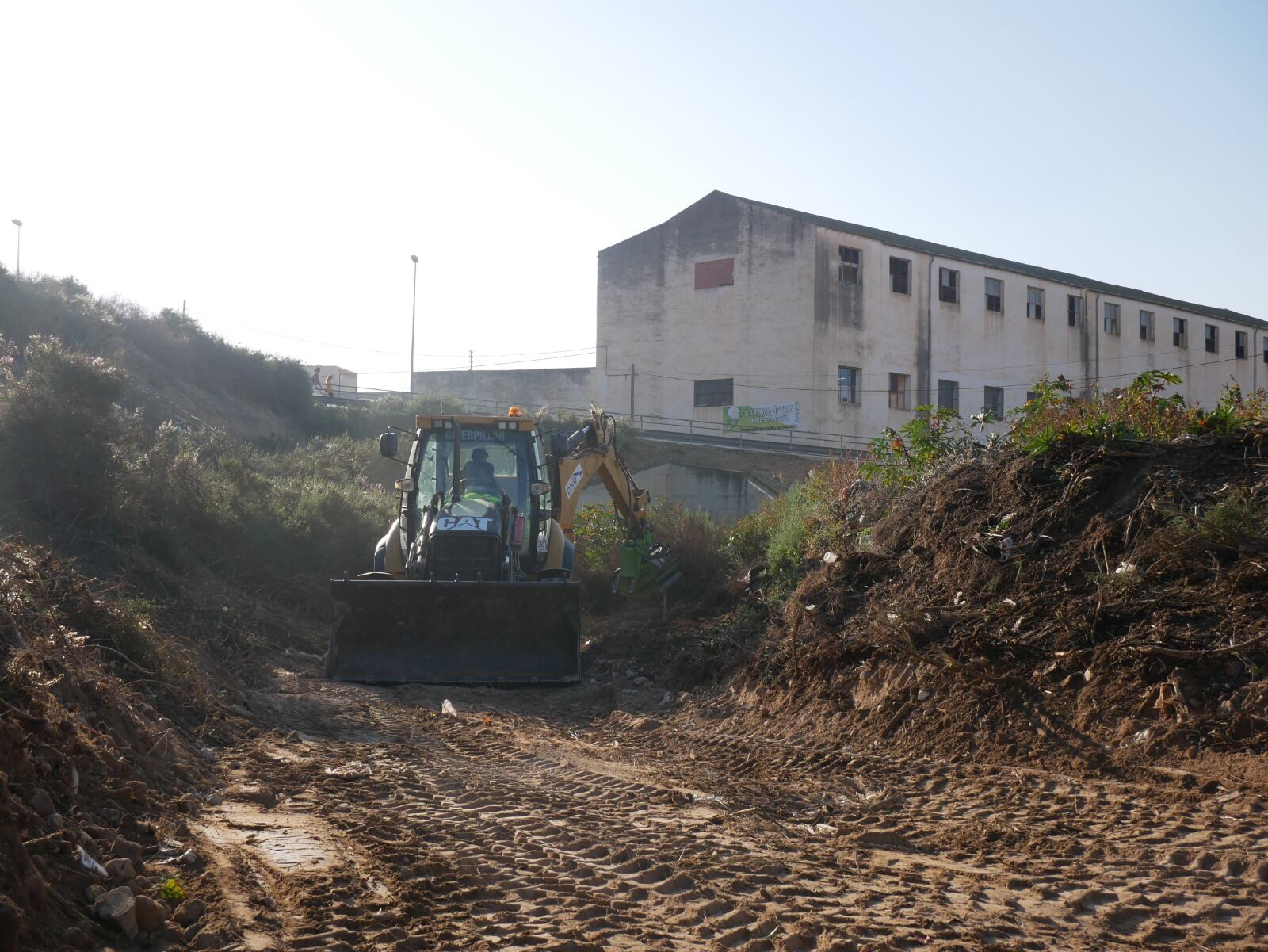 limpieza de barrancos