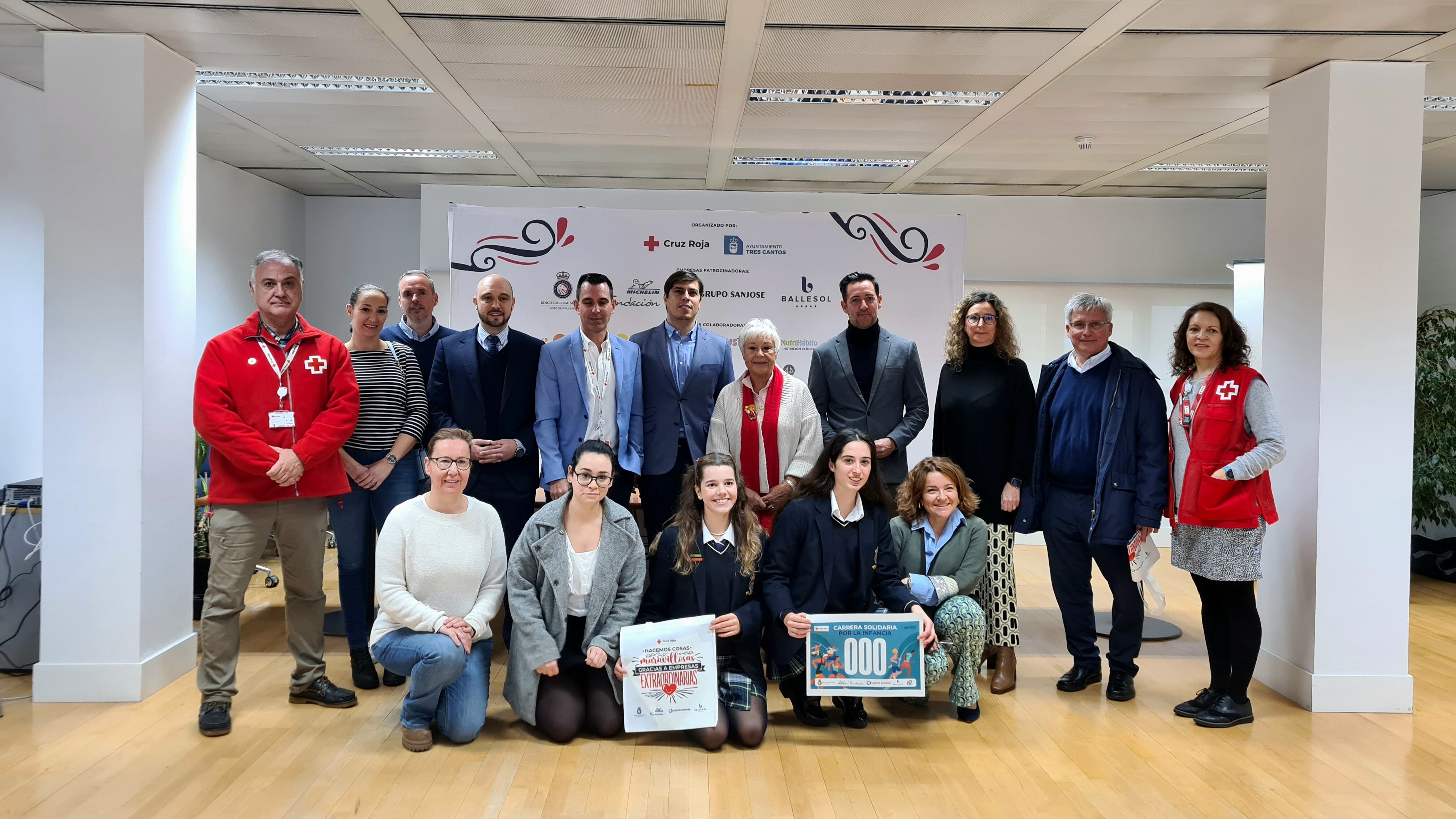 Presentación Carrera Solidaria &#039;Unidos por la Infancia&#039; de Tres Cantos