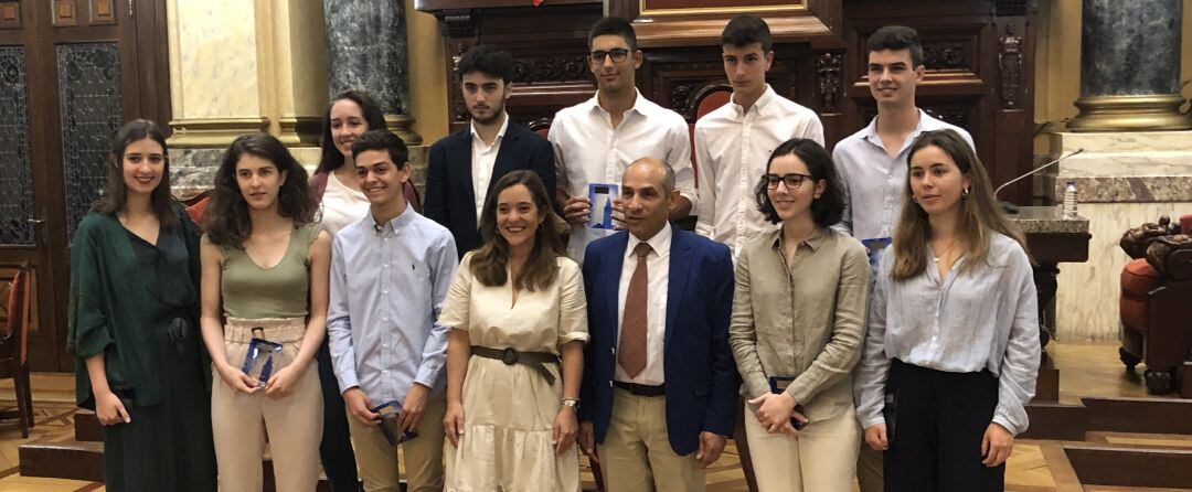 Recepción a los mejores estudiantes