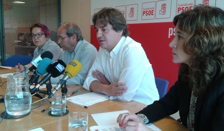 Francisco Javier Ayala en la rueda de prensa ofrecida hoy.