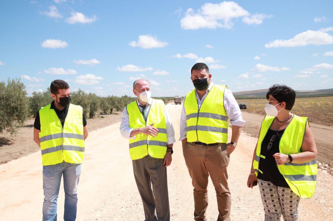 Visita a las obras