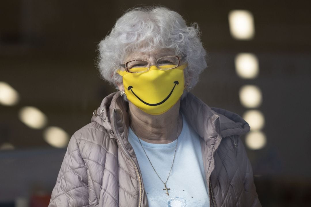 Mujer sonriendo