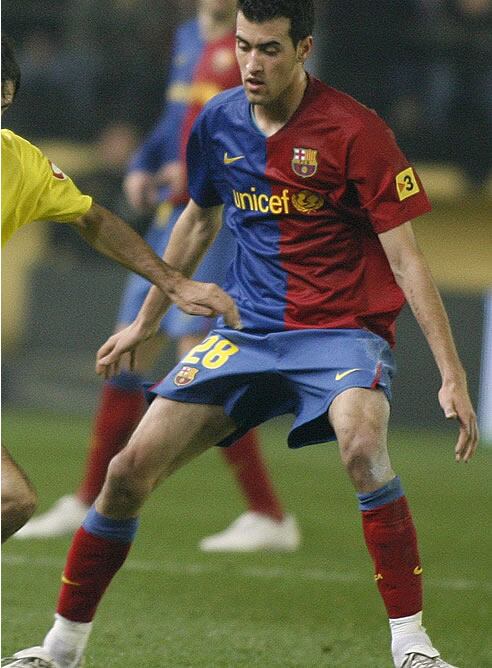 Sergio Busquets, en un partido liguero