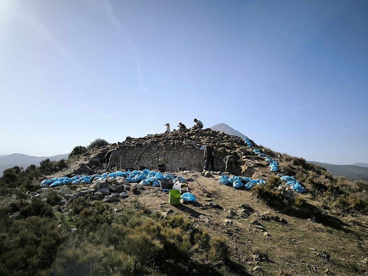 Poblado de los Castellones Bajos en Puebla de Don Fadrique