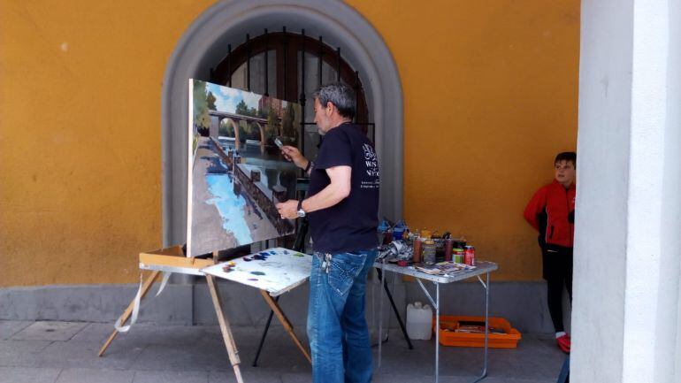 Muchos pintores eligieron estampas emblemáticas de la villa como motivo de su cuadroas