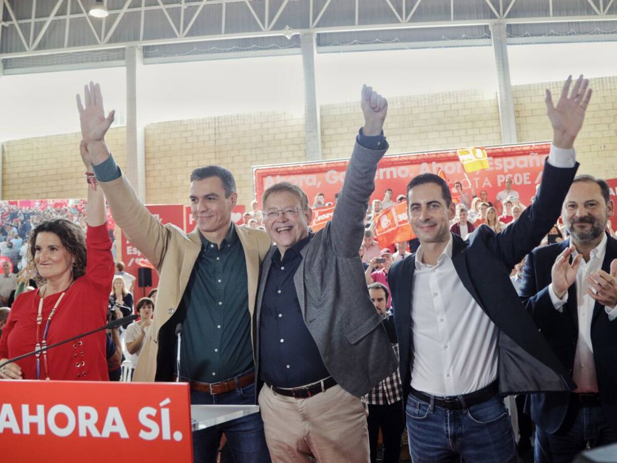Pedro Sánchez se compromete a "volcar recursos" en la Comunitat Valenciana si consigue formar gobierno