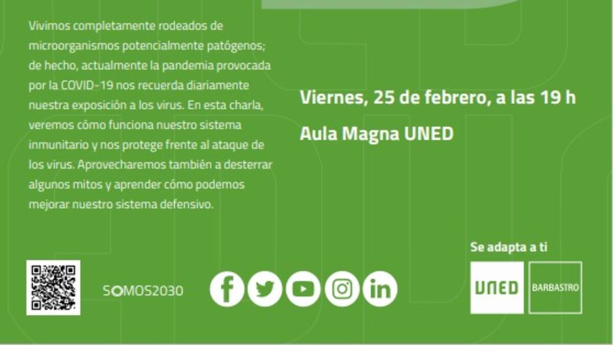 La importancia del sistema inmunitario en voz de la profesora Eva Latorre en la UNED de Barbastro