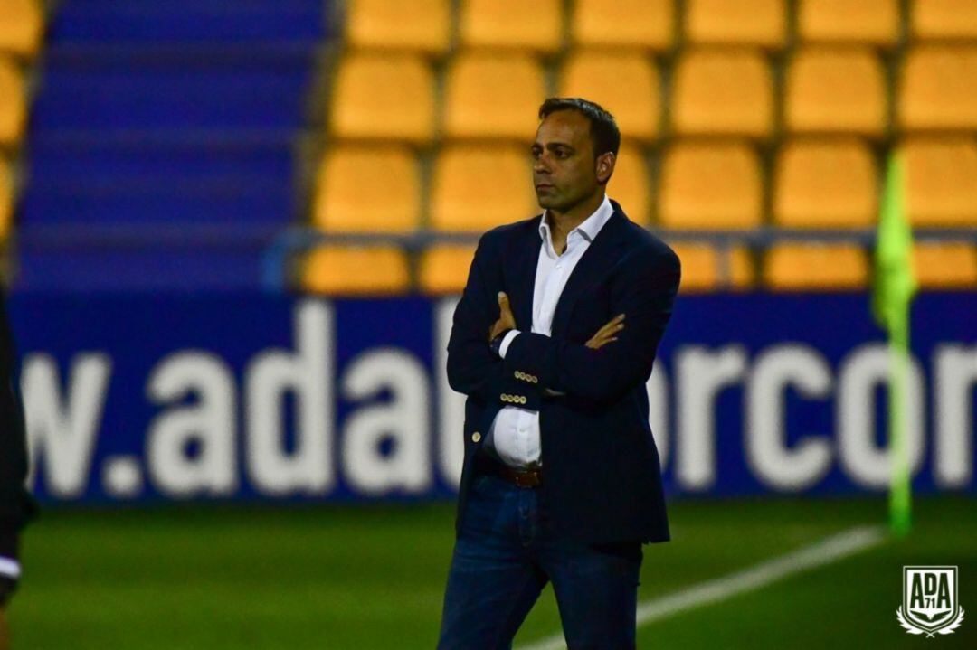 Fran Fernández, entrenador del Alcorcón