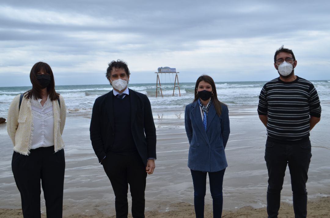 Visita del secretario autonómico de Turismo, Francesc Colomer, a Oropesa