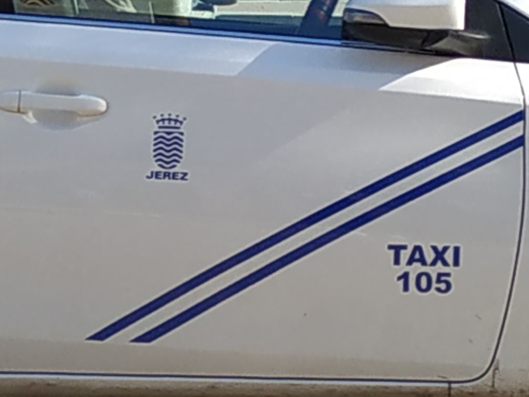 Uno de los taxis de Jerez 