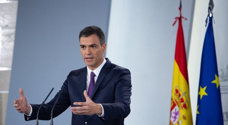 El presidente del Gobierno, Pedro Sánchez.