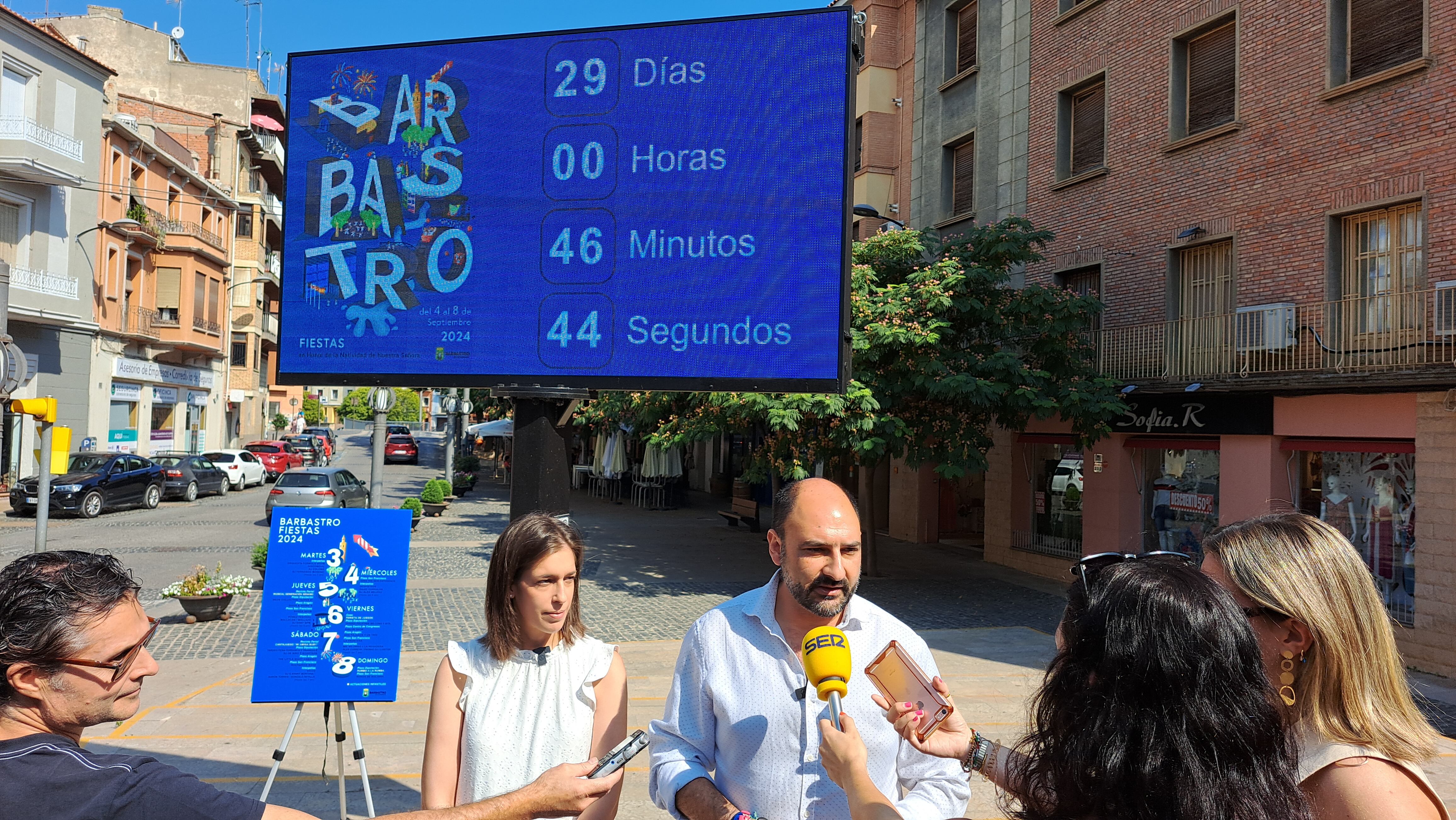 Presentación programa de fiestas de Barbastro