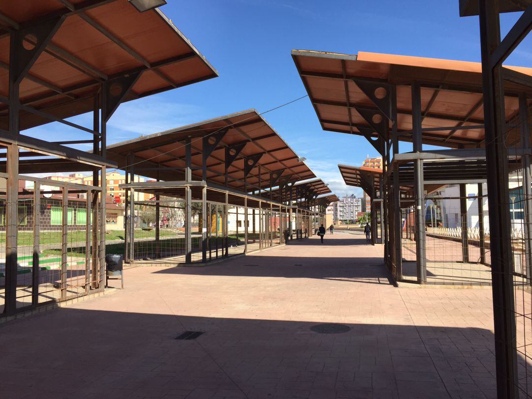 Nuevo emplazamiento del mercado.