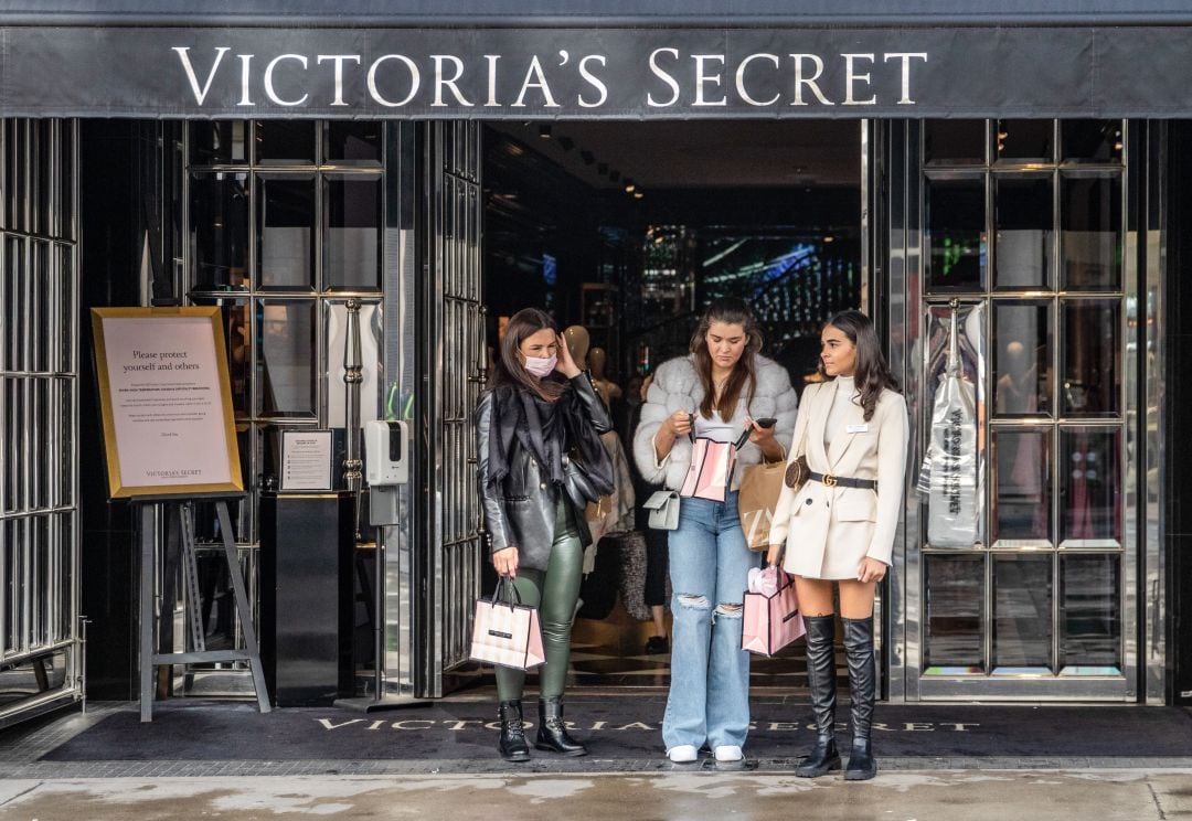 Imagen de archivo de una tienda de Victoria&#039;s Secret.