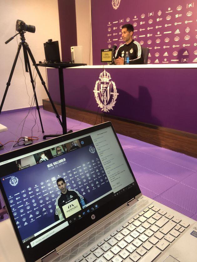 Moyano en Rueda de prensa virtual