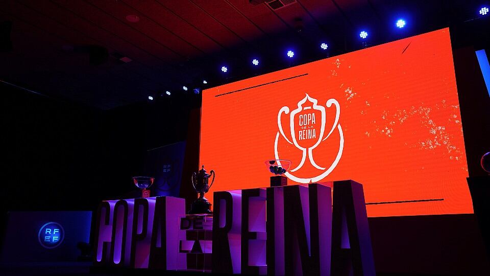 Salón de la sede de la RFEF en Las Rozas que ha acogido este miércoles el sorteo de la Copa de la Reina