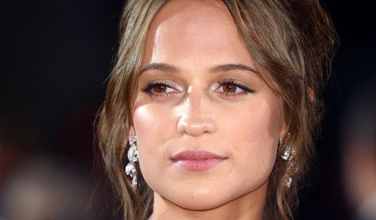 Alicia Vikander, en un estreno el 19 de octubre de 2016 en Londres.