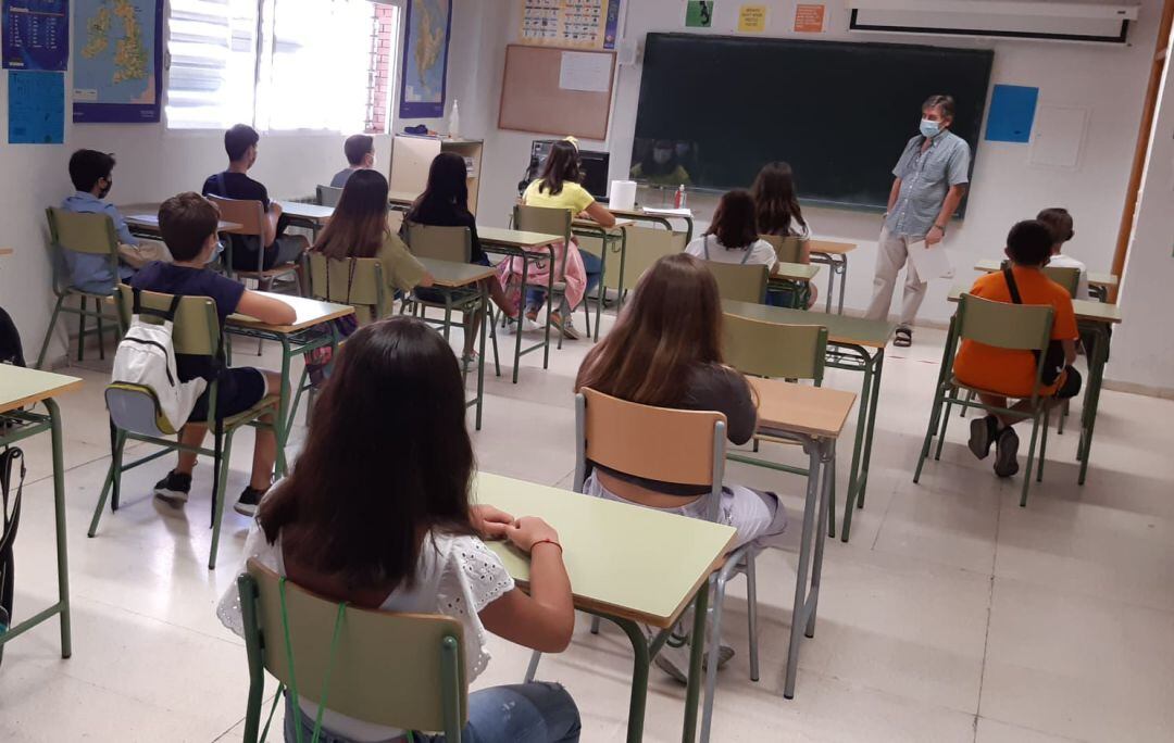 Alumnos en el aula