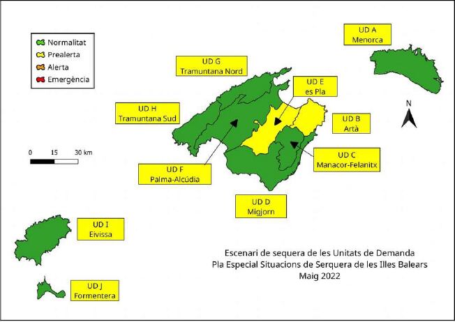 Menorca segueix en un estat de normalitat pel que fa a la capacitat dels aqüífers.