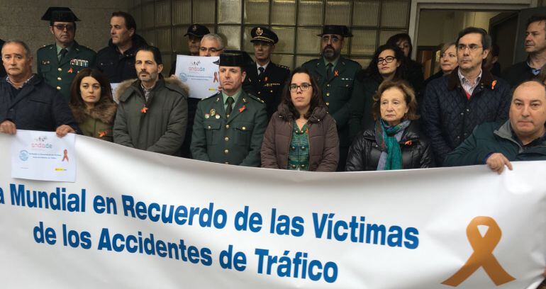 Acto en Lugo del día Mundial en Recuerdo de las Víctimas de Accidentes de Tráfico