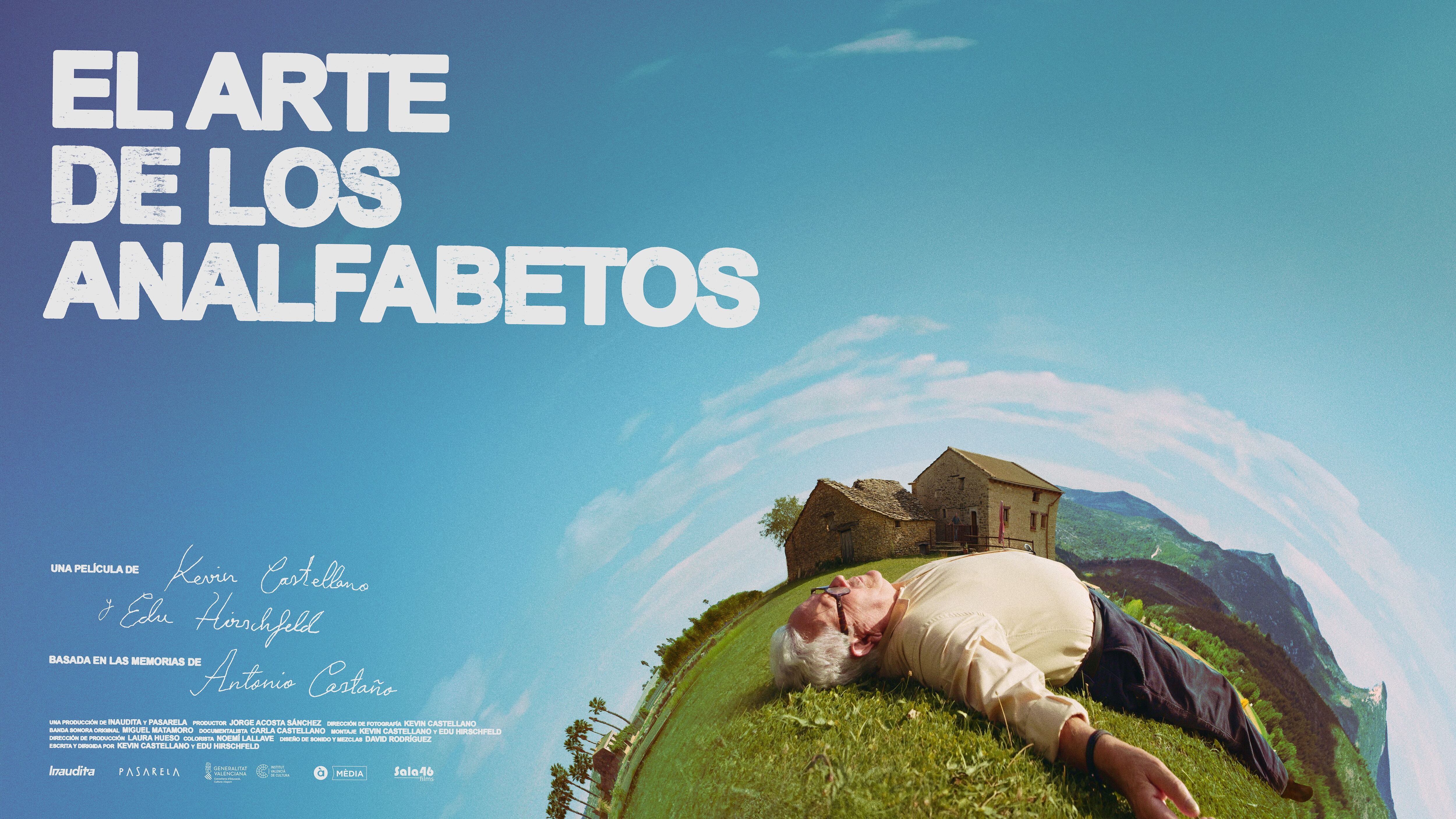 Cartel "El arte de los analfabetos".