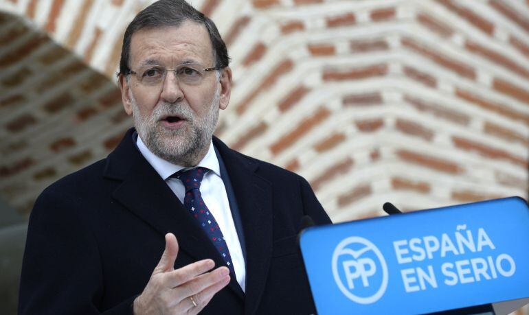 El cabdidado a la reelección por el PP, Mariano Rajoy, en una foto de archivo