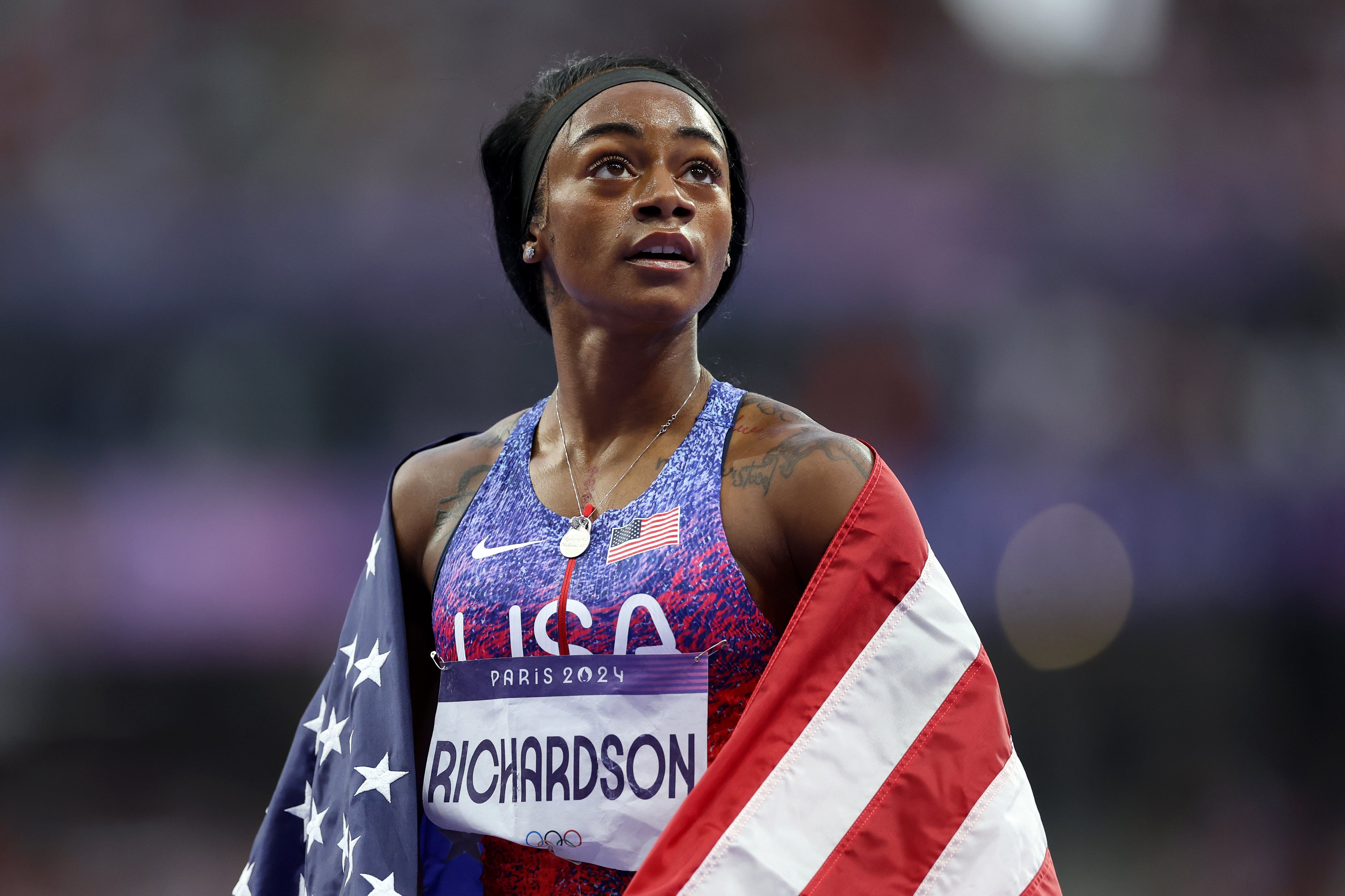 Sha'Carri Richardson (Photo by Christian Petersen/Getty Images)