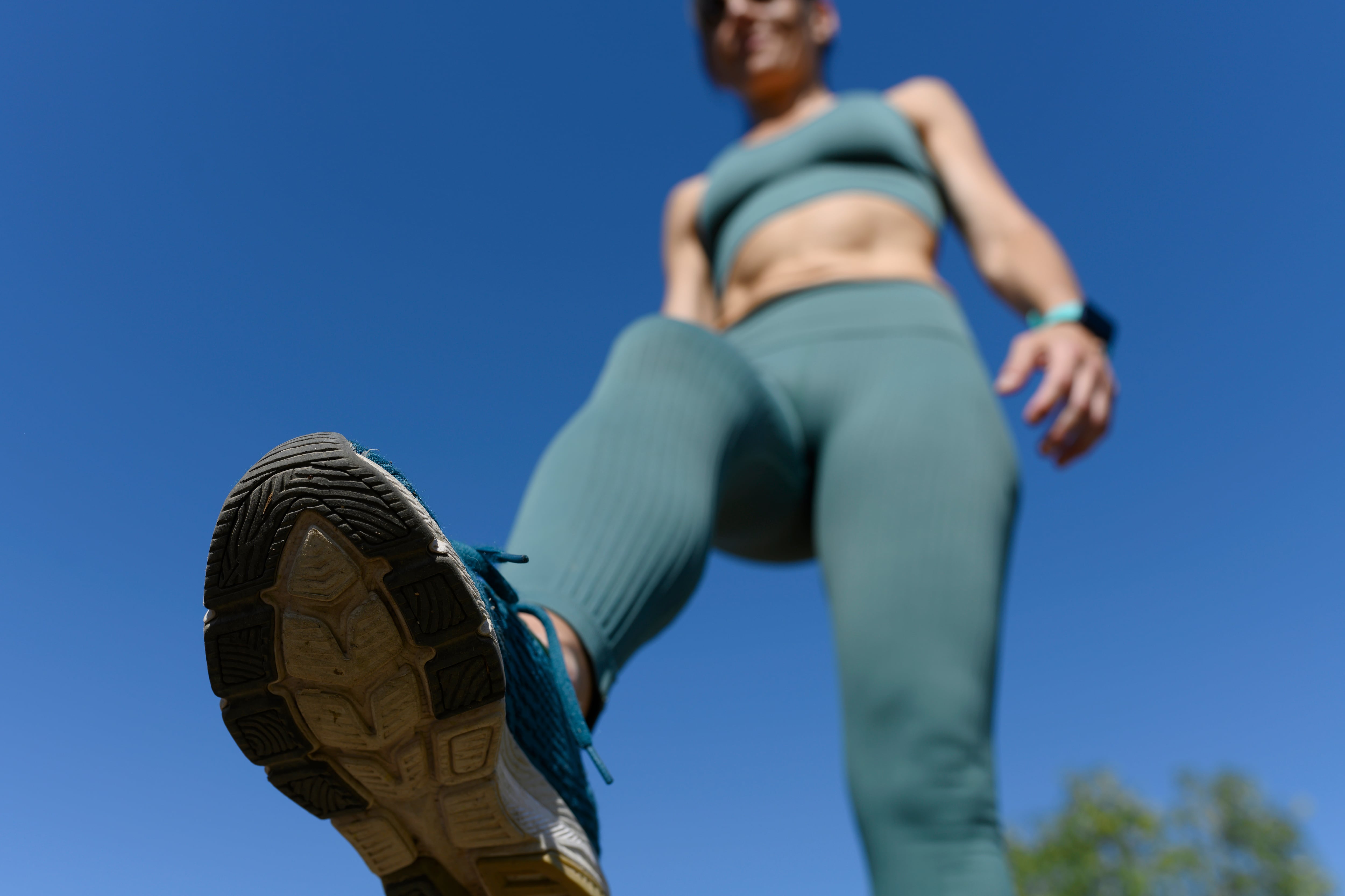 Mujer haciendo ejercicio